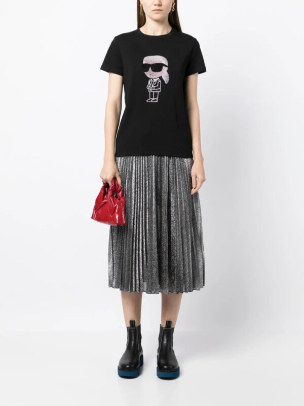 Karl Lagerfeld  Ikonik Karl T-shirt - Image 2