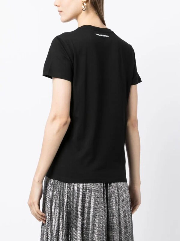 Karl Lagerfeld  Ikonik Karl T-shirt - Image 4