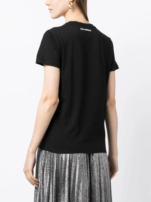 Karl Lagerfeld  Ikonik Karl T-shirt - Image 4