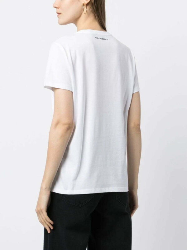 Karl Lagerfeld  Ikonik 2.0 organic cotton T-shirt - Image 4