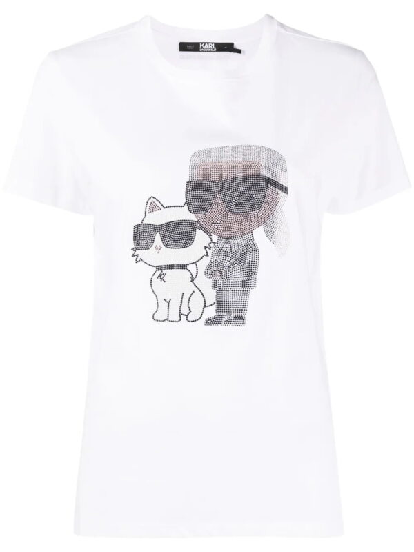 Karl Lagerfeld  Ikonik 2.0 organic cotton T-shirt