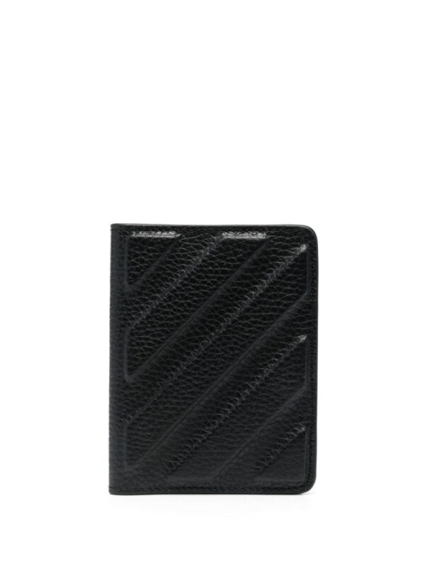 Off-White Binder leather bi-fold wallet