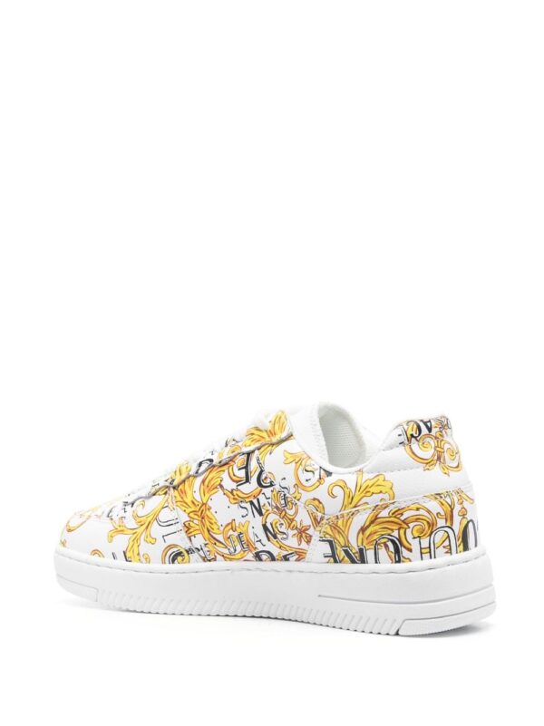 Versace Jeans Couture baroque-print low-top sneakers - Image 3