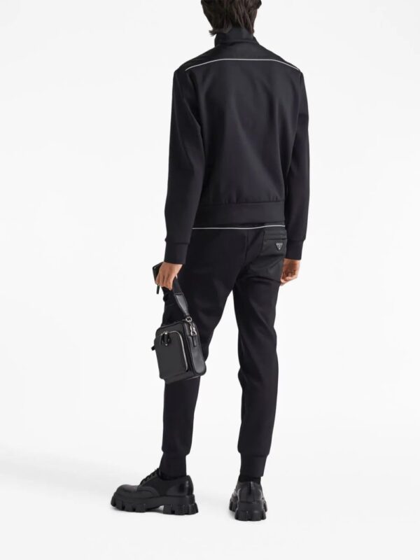 Prada  Re-Nylon panelled zip-up jacket - Image 3