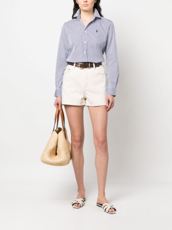 Polo Ralph Lauren  embroidered-logo buttoned shirt - Image 2