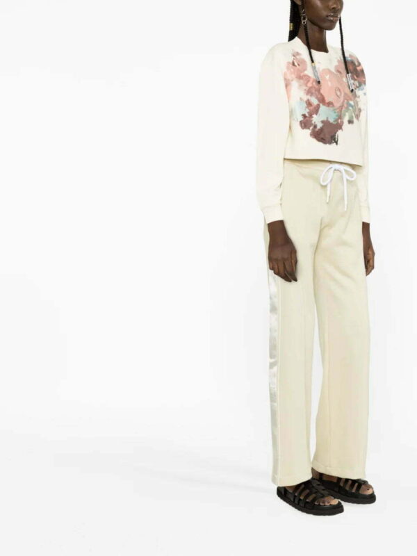 Balmain  Pastel-print cropped sweatshirt - Image 2