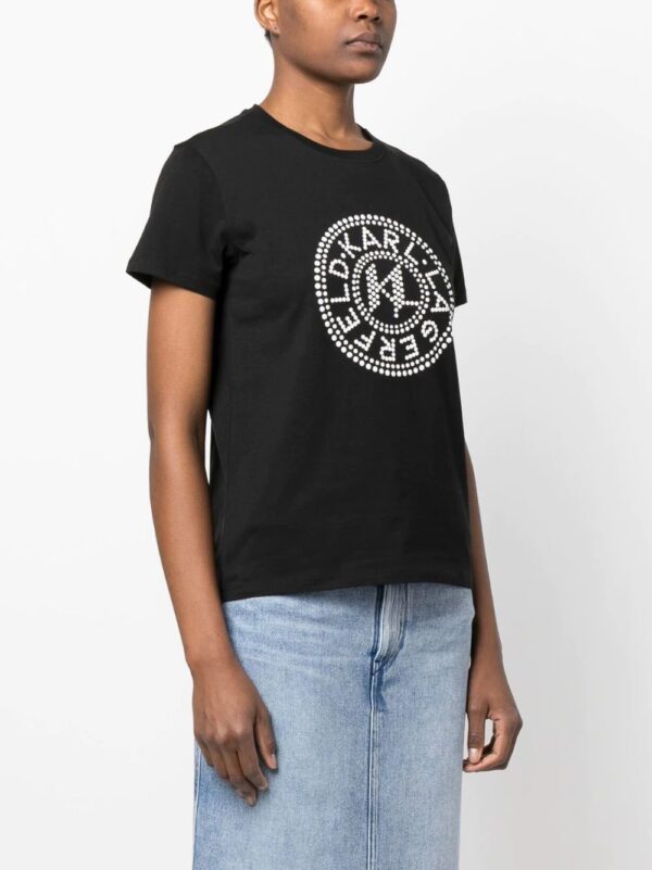 Karl Lagerfeld  logo-print short-sleeve T-shirt - Image 3
