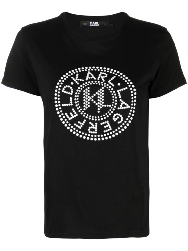 Karl Lagerfeld  logo-print short-sleeve T-shirt