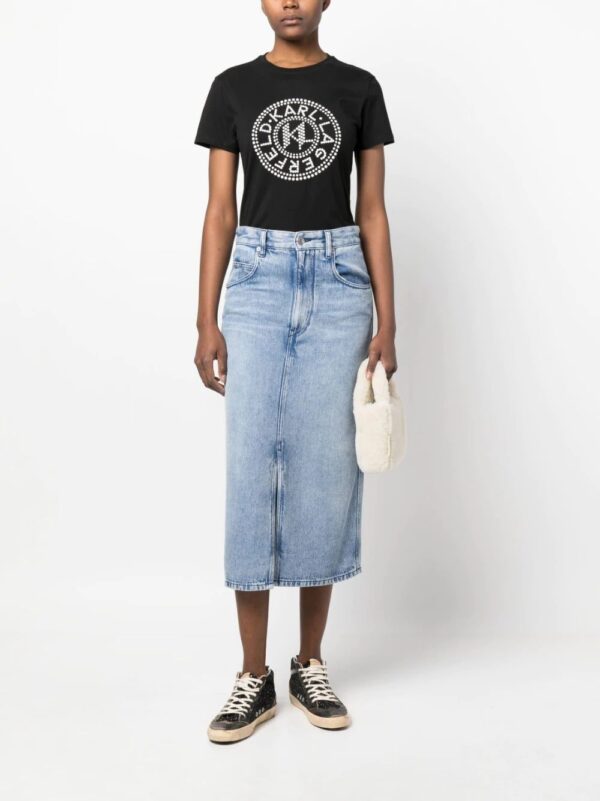 Karl Lagerfeld  logo-print short-sleeve T-shirt - Image 2