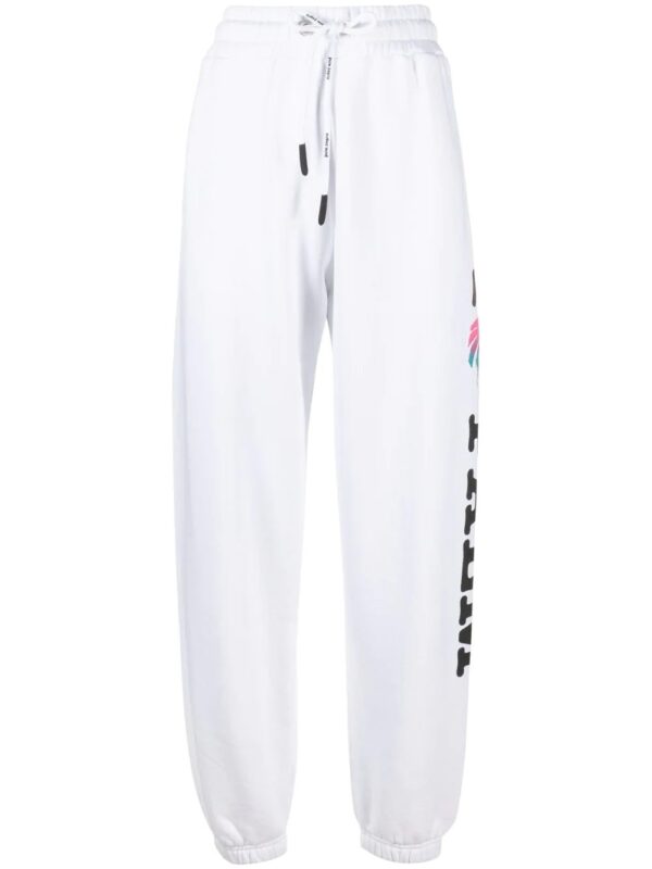 Palm Angels  logo-print cotton track pants