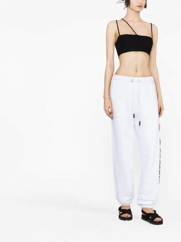 Palm Angels  logo-print cotton track pants - Image 3