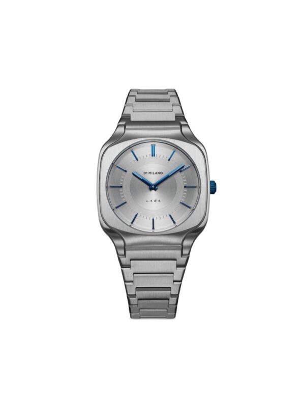 D1 Milano Silver Square Bracelet 37mm