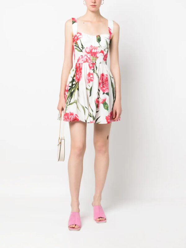 Dolce & Gabbana  floral-print sleeveless dress - Image 2