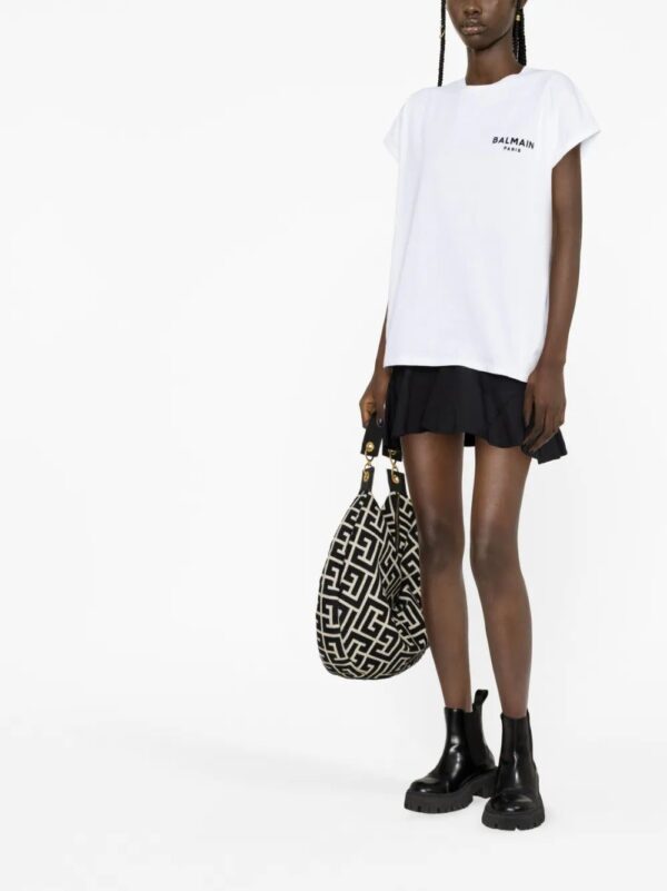 Balmain  logo-print cotton T-shirt - Image 2