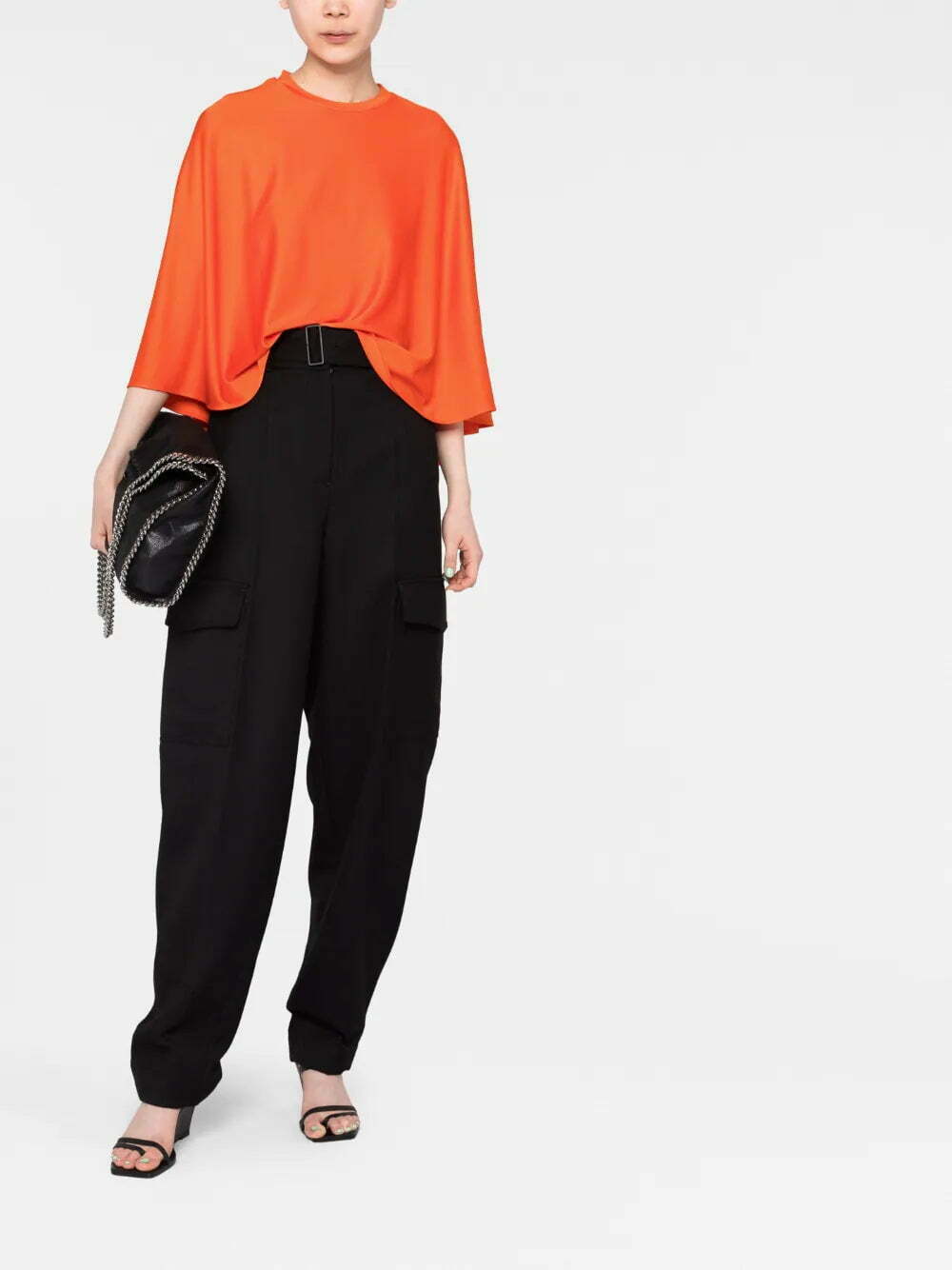 Stella McCartney  high-low draped blouse - Image 2