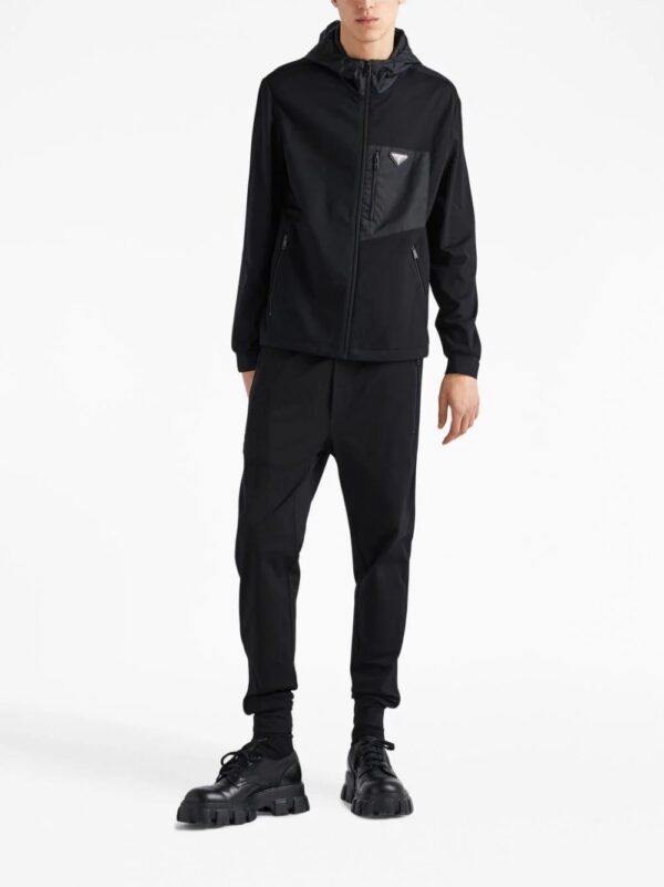 Prada  panelled hooded jacket - Image 2