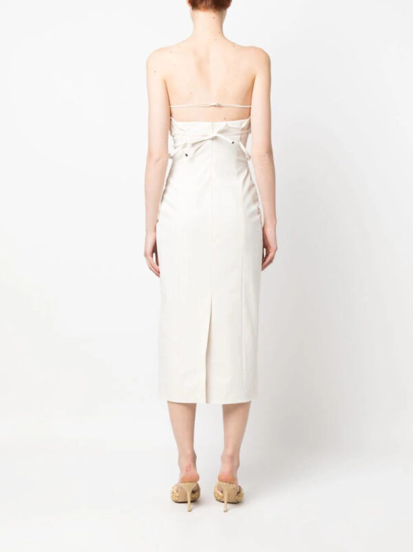 Jacquemus  tailored strapless dress - Image 4