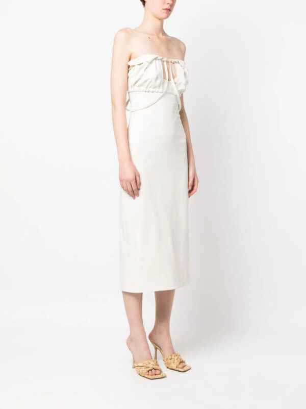Jacquemus  tailored strapless dress - Image 3