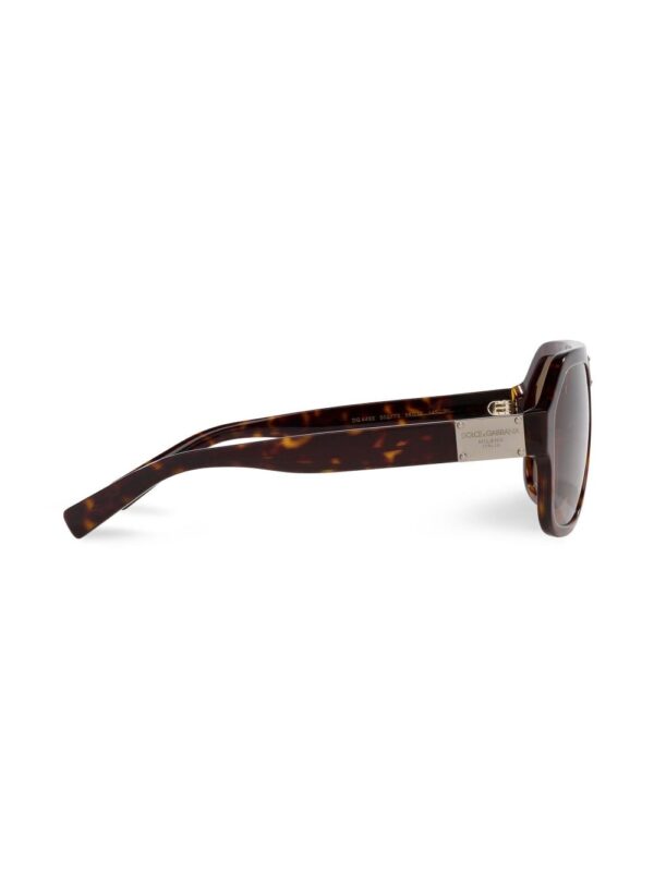 Dolce & Gabbana Eyewear tortoiseshell pilot-frame sunglasses - Image 5