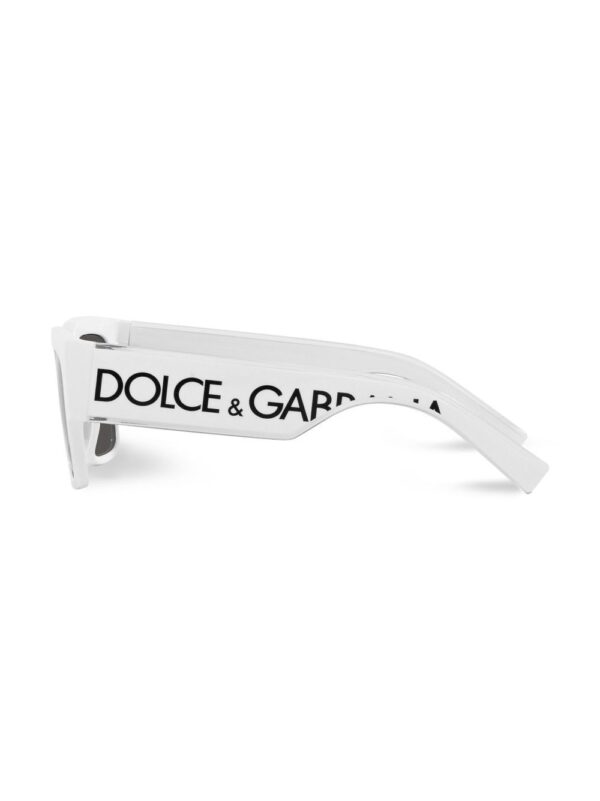 Dolce & Gabbana Eyewear square-frame logo-print sunglasses - Image 3