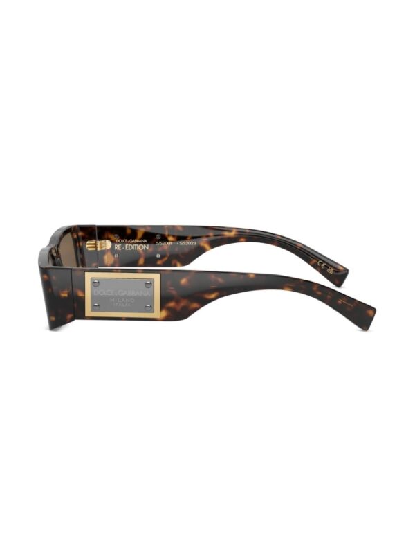 Dolce & Gabbana Eyewear tortoiseshell-effect tinted sunglasses - Image 3