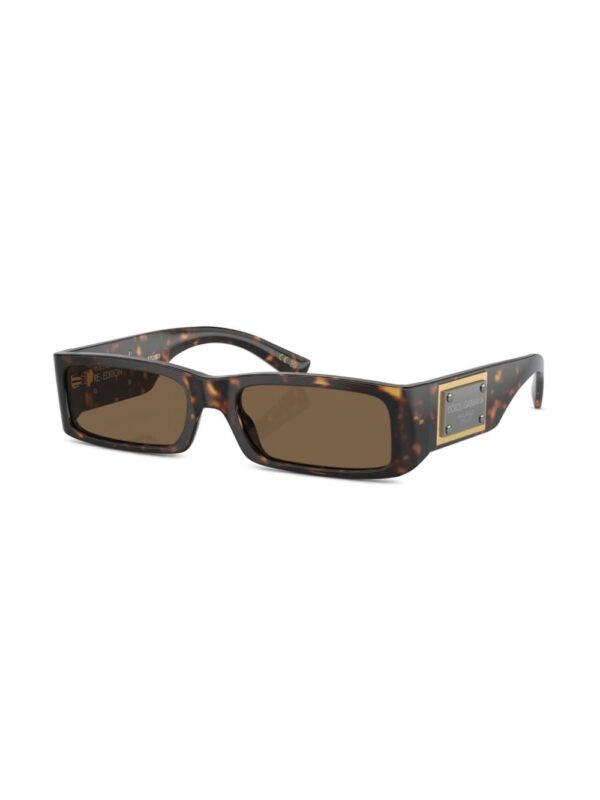 Dolce & Gabbana Eyewear tortoiseshell-effect tinted sunglasses - Image 2