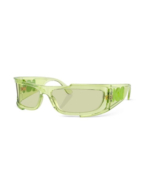 Versace Eyewear logo-plaque rectangular-frame sunglasses - Image 2