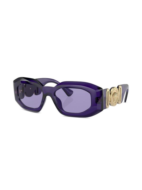 Versace Eyewear logo-plaque geometric-frame sunglasses - Image 2