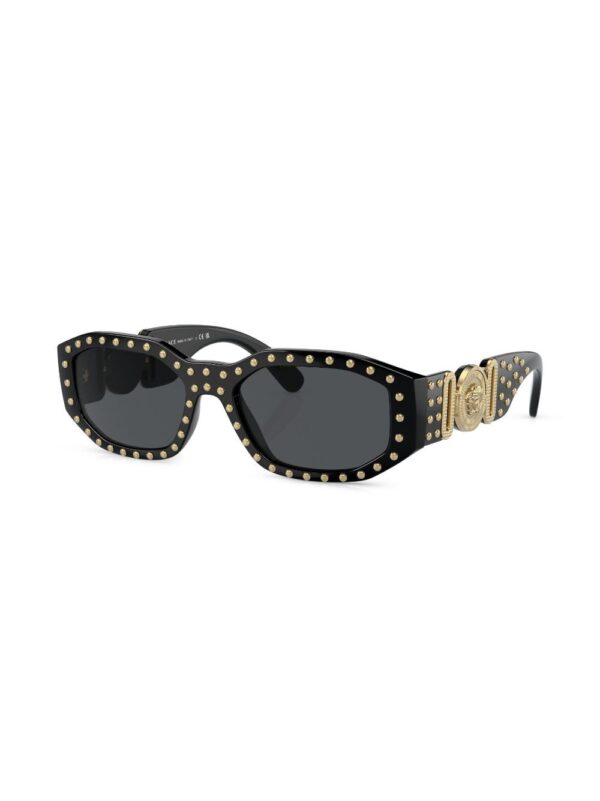 Versace Eyewear Biggie stud-embellished sunglasses - Image 2