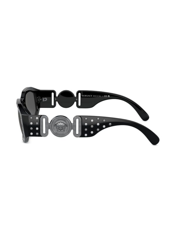 Versace Eyewear Biggie stud-embellished sunglasses - Image 3