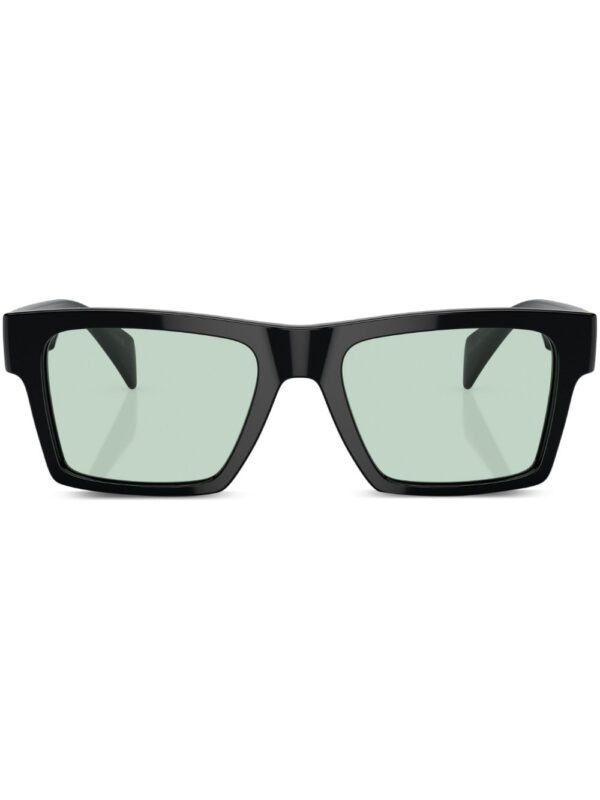 Versace Eyewear Greca-detail rectangle-frame sunglasses
