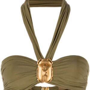Balmain  halterneck bustier top