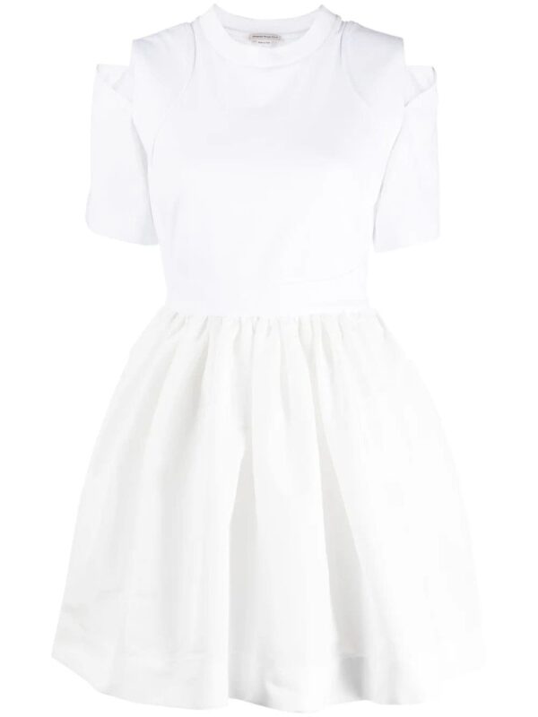 Alexander McQueen  cut-out detail minidress