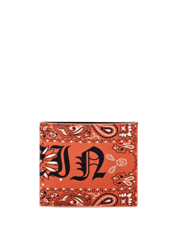 Philipp Plein Gothic Plein paisley-print wallet - Image 2