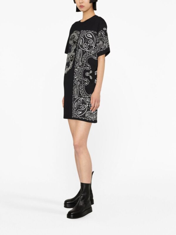 Philipp Plein paisley-skull T-shirt dress - Image 2