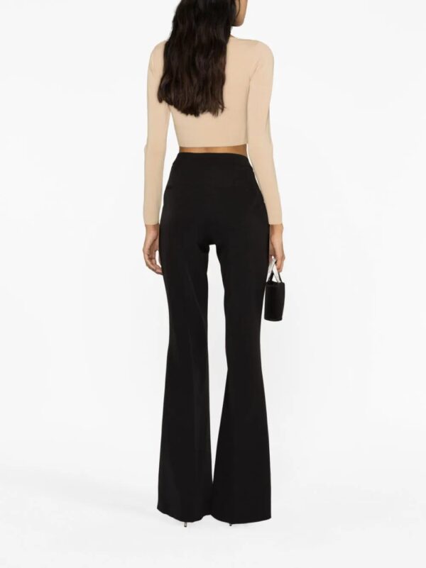 Philipp Plein  Cady high-waisted flared trousers - Image 4
