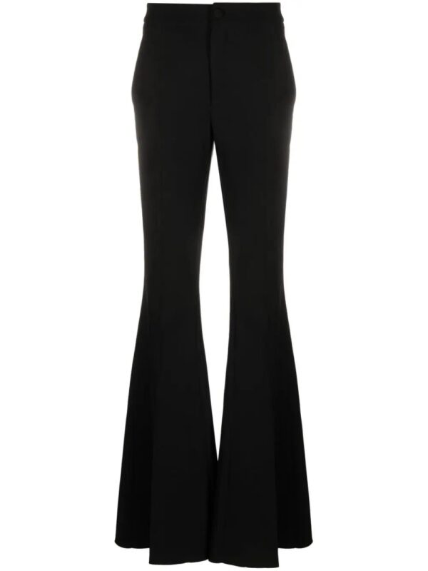 Philipp Plein  Cady high-waisted flared trousers