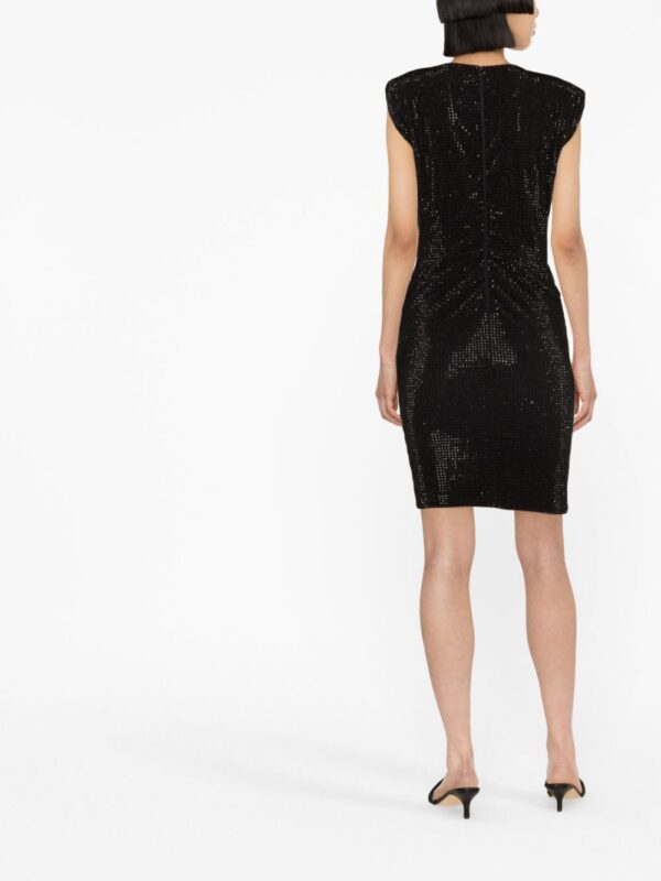 Philipp Plein crystal-embellished minidress - Image 4