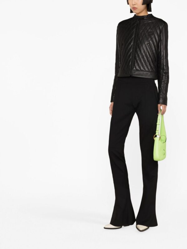Philipp Plein  matelassé leather jacket - Image 3