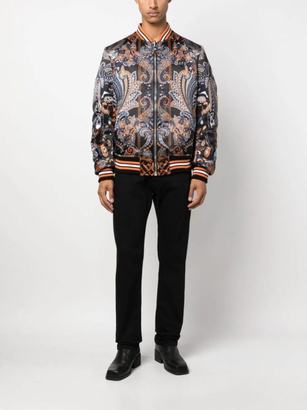 Philipp Plein  paisley-print bomber jacket - Image 2