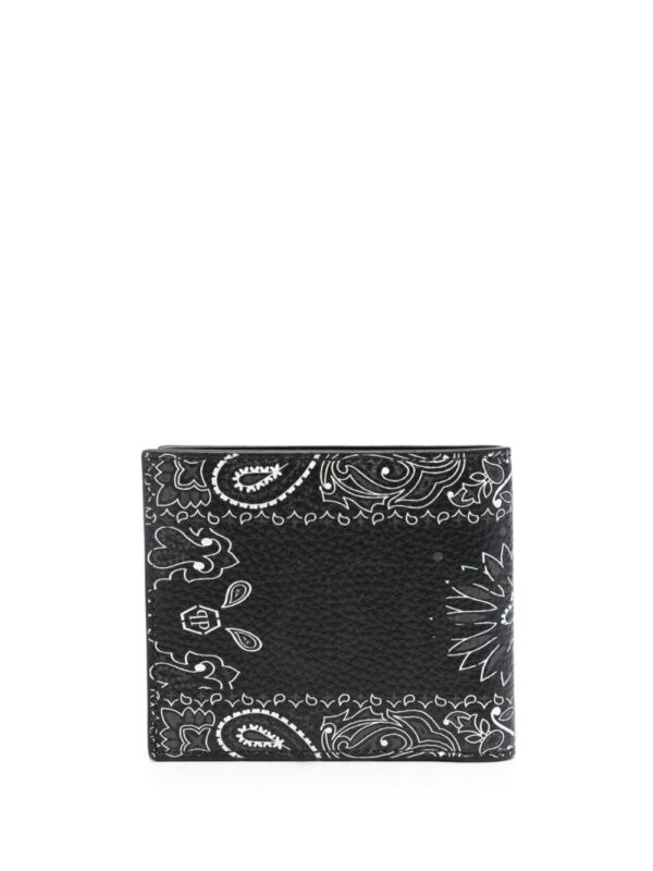 Philipp Plein paisley-print leather wallet - Image 2