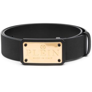Louis Vuitton  logo-plaque leather belt