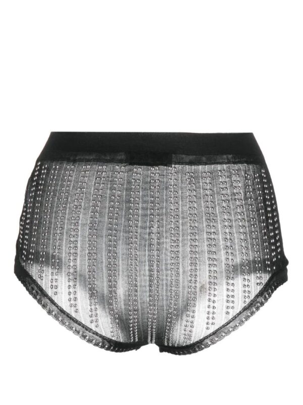 Rabanne  bead-embellished high waist briefs - Image 2