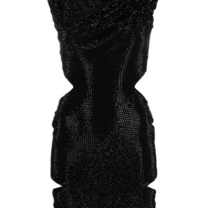 Philipp Plein crystal-embellished minidress