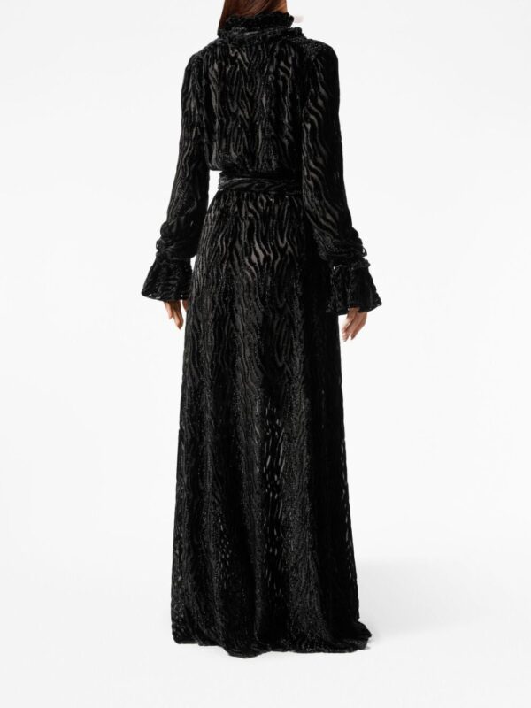 Philipp Plein Chiffon Gipsy devoré-effect dress - Image 4