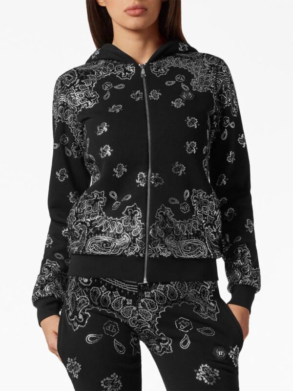 Philipp Plein  paisley-printed jogging set - Image 4