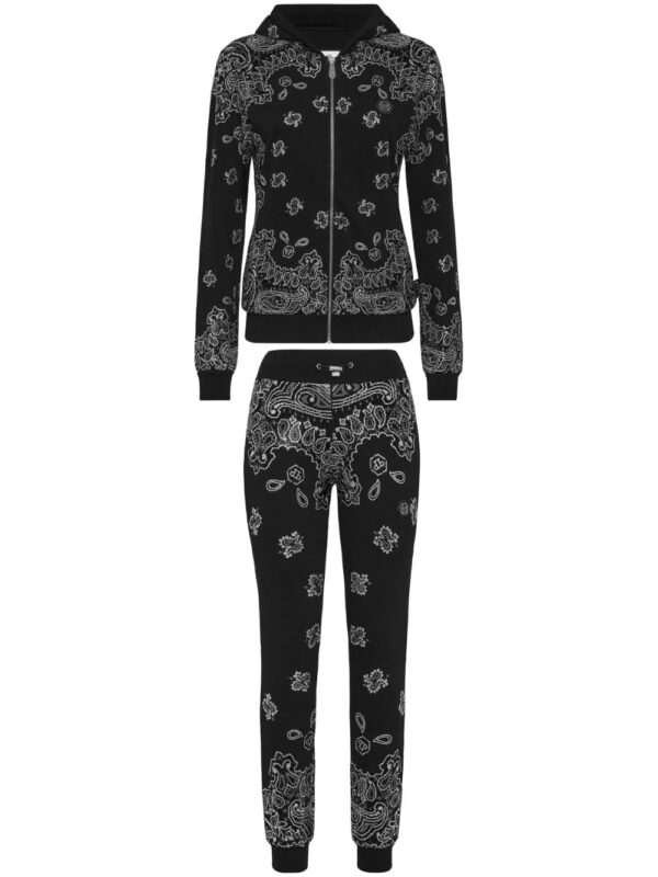 Philipp Plein  paisley-printed jogging set