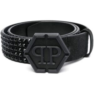 Louis Vuitton embossed-logo buckle belt