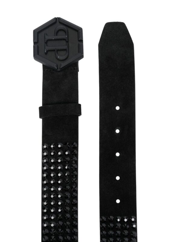 Louis Vuitton  embossed-logo buckle belt - Image 2