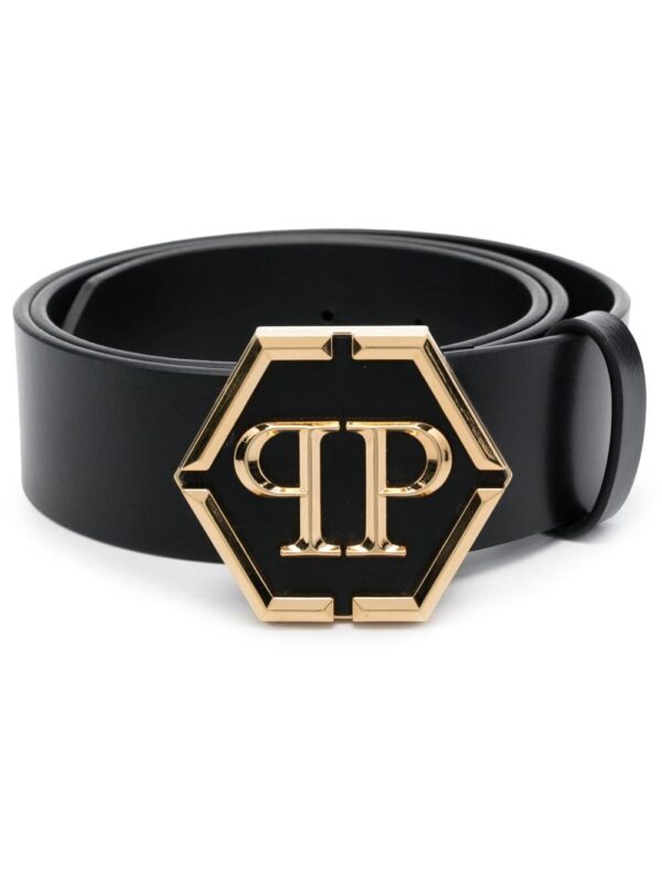 Louis Vuitton Hexagon leather belt